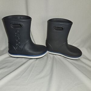 Kids Crocband Rain Boots